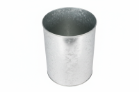 Basurero Acero Madera